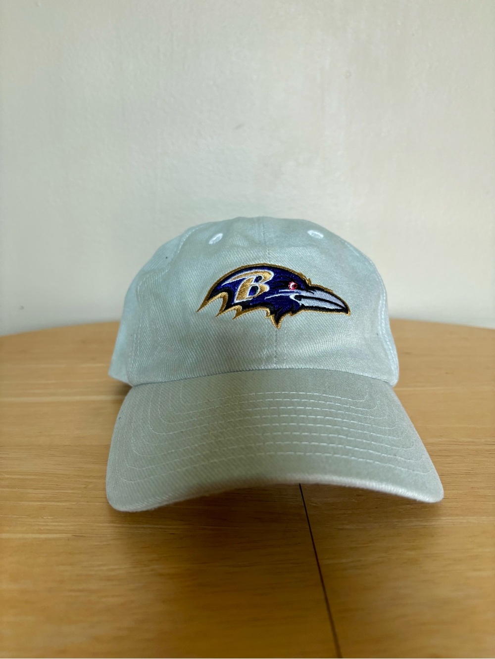 New Y2K Baltimore Ravens Khaki Baseball Cap